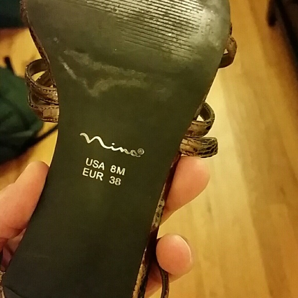 Nina bronze pumps ( Nordstrom's) - Picture 3 of 5